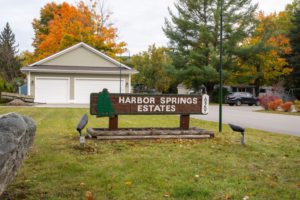 Harbor Springs Estates Aspire Communities Sign