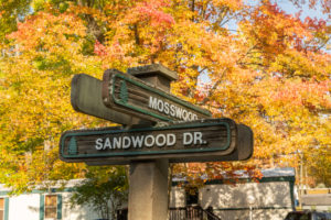 Woodland Estates Aspire Communities Street Signs