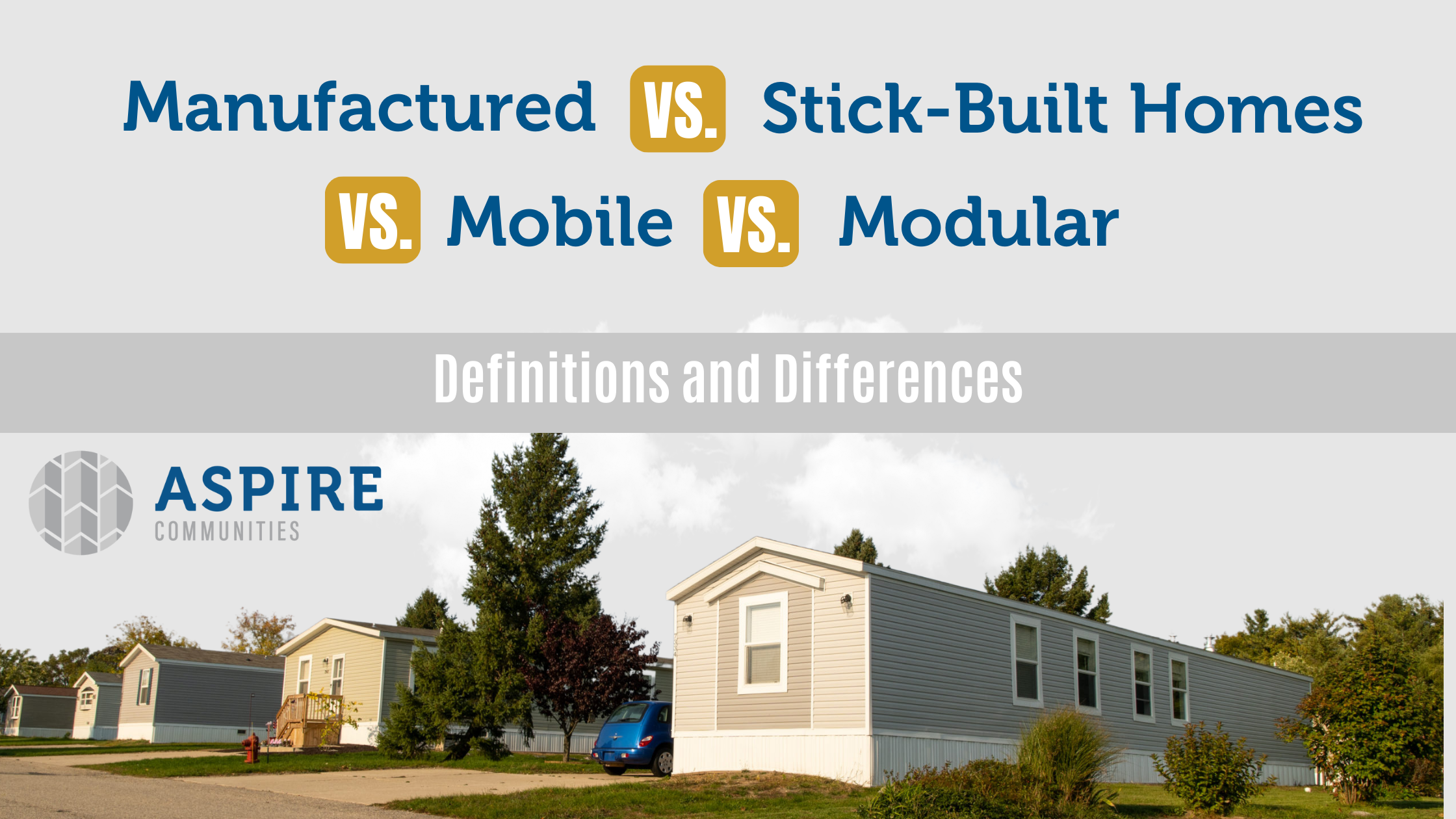 manufactured vs stick-built homes